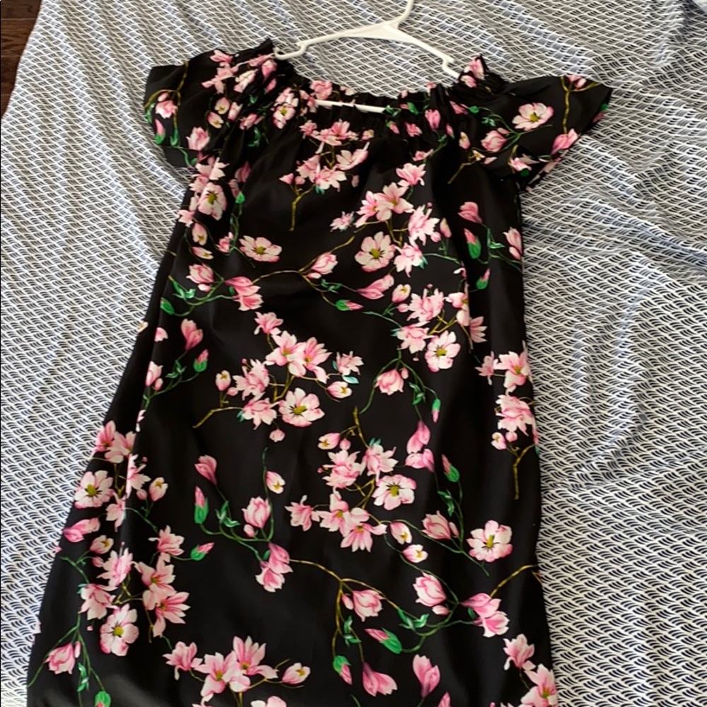 Off the shoulder dress